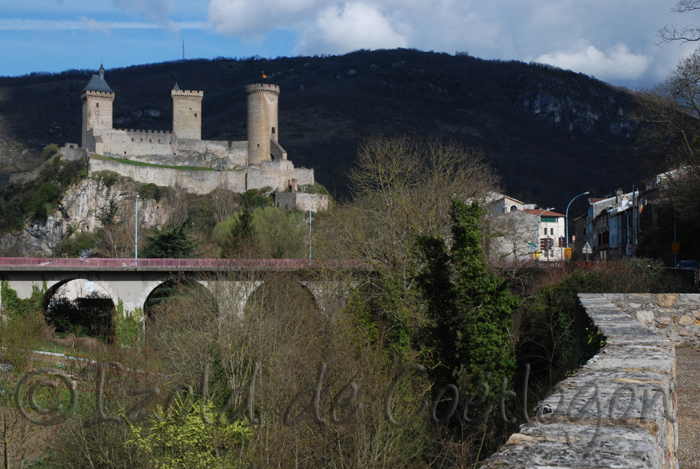 photo du ch&acirc;teau de foix