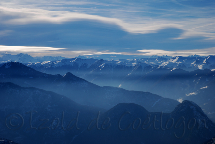 photo des pyr&eacute;n&eacute;es, vue de l'Escalette