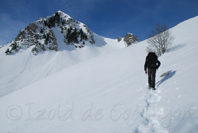 photo du sommet des Parrets, les Pyrénées