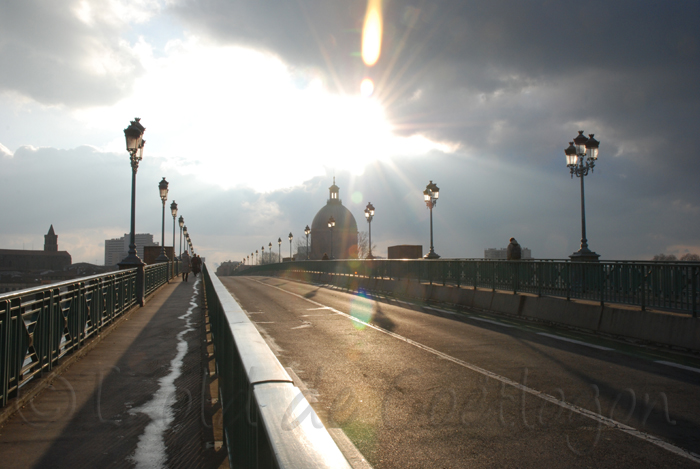 photo du pont St Pierre, Toulouse